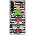 Looney Tunes Marvin the Martian Striped Patches Galaxy S24 FE Clear Case